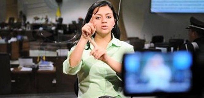 interprete lengua de señas