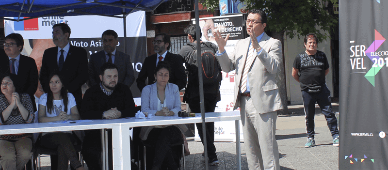 Autoridades Servel informan opciones de voto para personas en situación de discapacidad