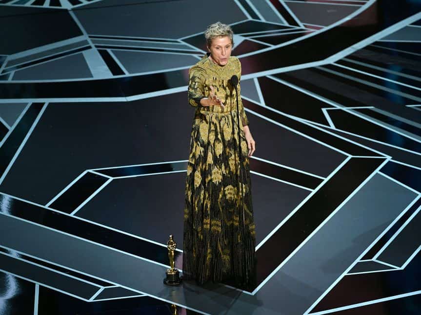 Frances Mcdorman en los Oscar