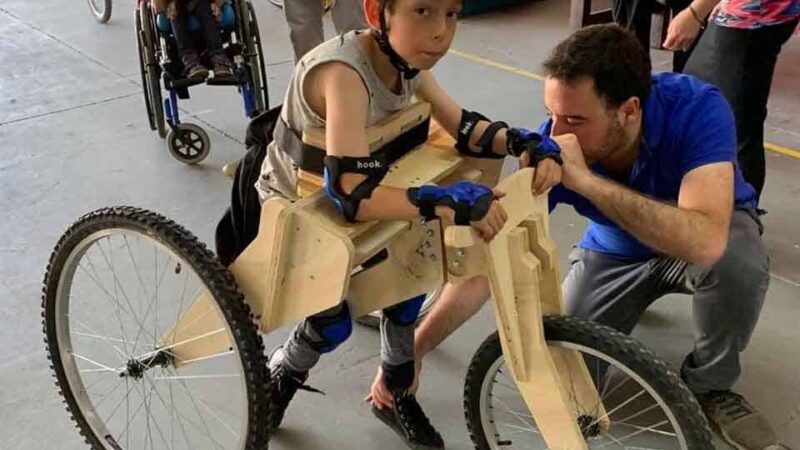 MOVINCLU: el proyecto que busca diseñar bicicletas para niños con parálisis cerebral