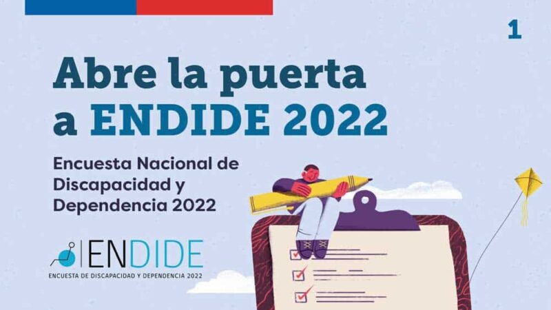 Comenzó encuesta que busca estimar la cantidad de personas en situación de discapacidad y dependencia en Chile
