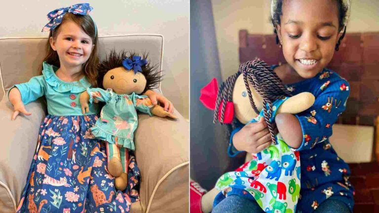“Una muñeca como yo”: la iniciativa que crea muñecos para niñas y niños en situación de discapacidad 