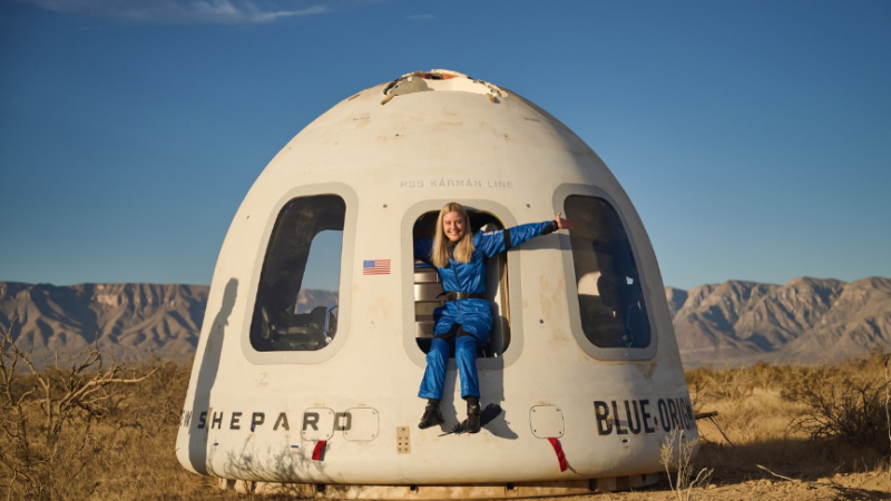 Michaela Benthaus: la primera persona en silla de ruedas en llegar al espacio