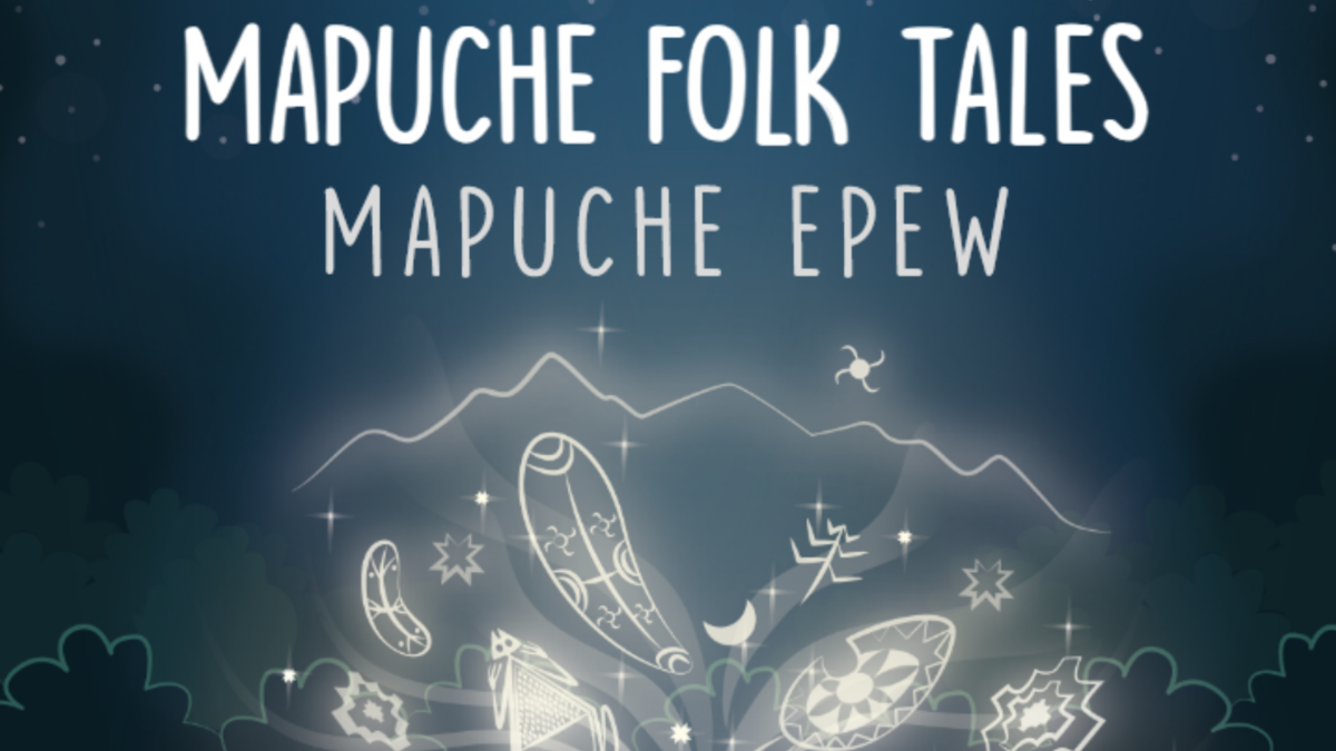 Portada del libro mapuche folk tales mapuche epew