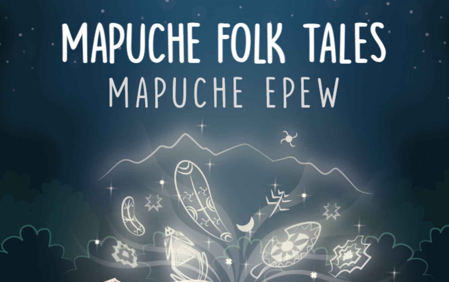 Portada del libro mapuche folk tales mapuche epew