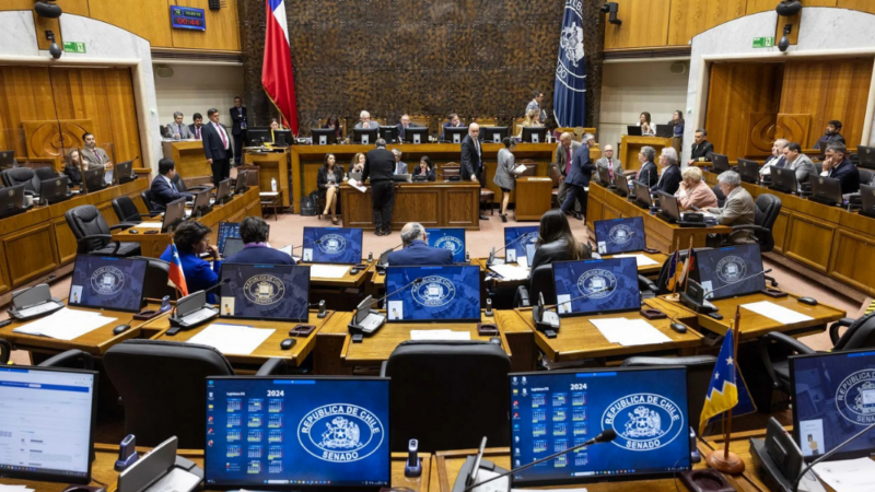 Sala de Senado Chile