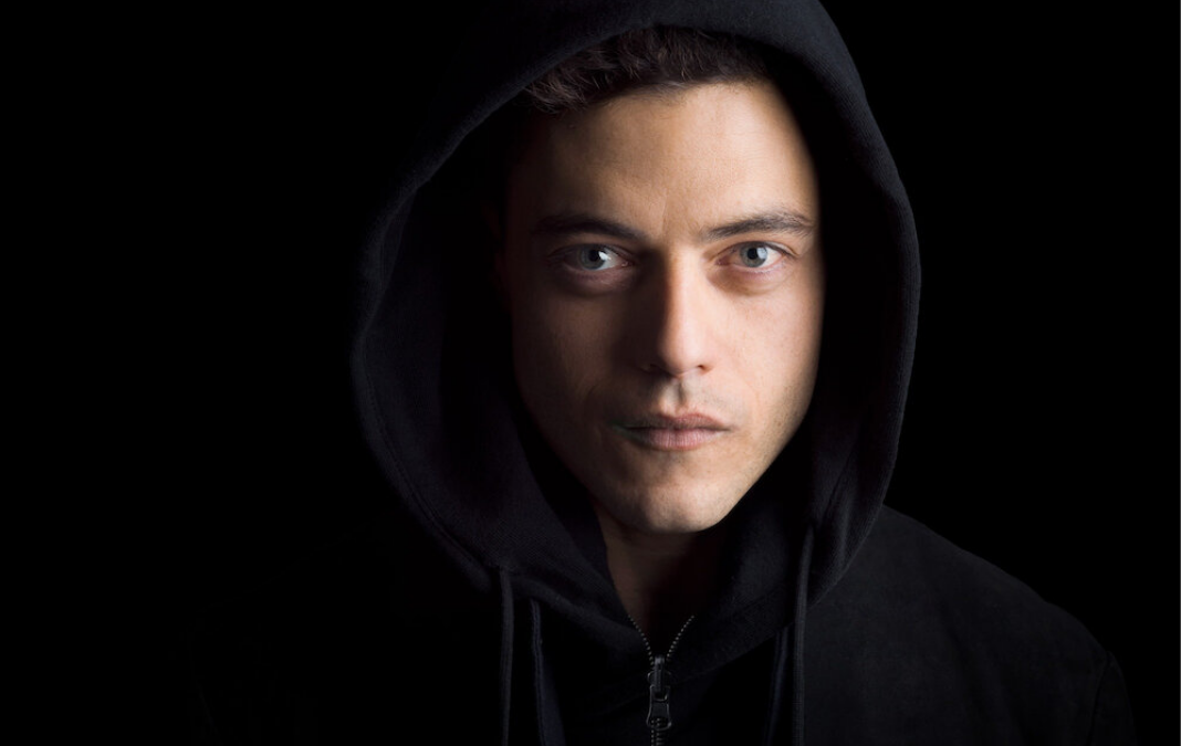 Fotografía del protagonista de Mr. Robot