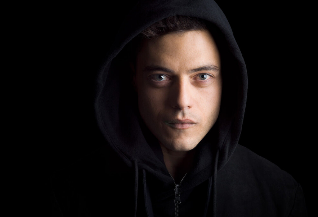 Fotografía del protagonista de Mr. Robot