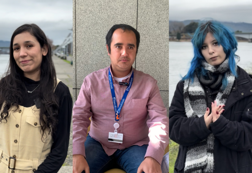 Fotografía de 3 personas autistas