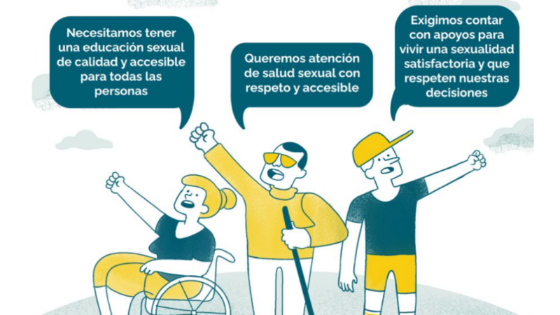 Informe muestra la importancia de la participación de personas con discapacidad en políticas y programas de educación sexual y afectiva integral