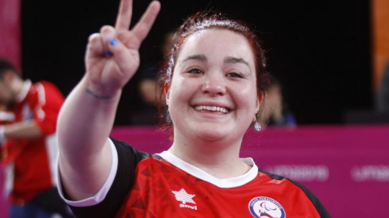 Imagen de para tenista de mesa Tamara Leonelli