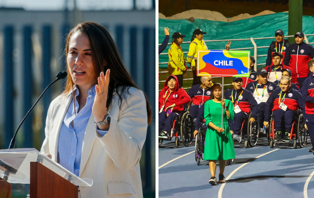 Ministra Ducó | Deportistas paralímpicos chilenos