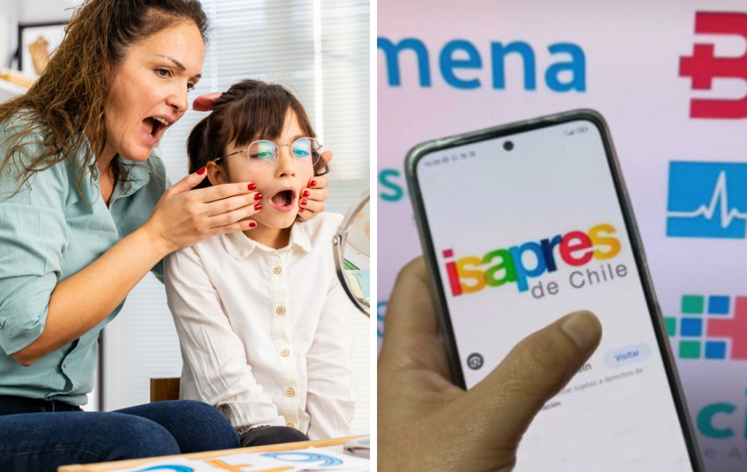 Niña en terapia de fonoaudiologo | imagen del logo de isapres de chile