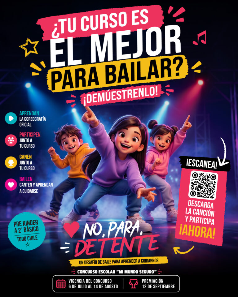 afiche concurso de baile de Fundación Viento Sur