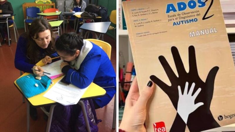 Estudiante y profesora PIE | Manual ADOS 2