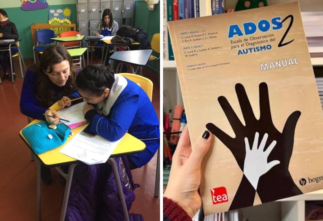 Estudiante y profesora PIE | Manual ADOS 2